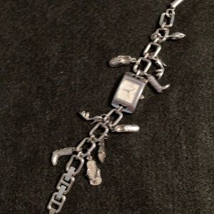 Fossil charm bracelet watch